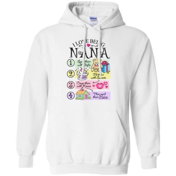 I Love Being Nana Spoil Them With Gifts Fill Them With Sweets T-Shirts, Hoodie, Tank Apparel 10
