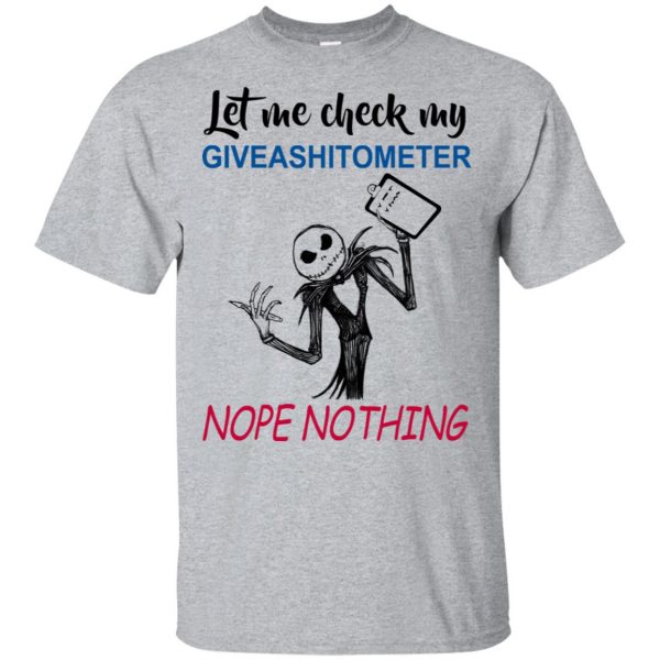Let Me Check My Giveashitometer Nope Nothing T-Shirts, Hoodie, Tank 3