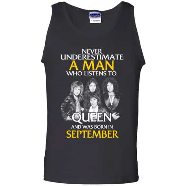 A Man Who Listens To Queen And Was Born In September T-Shirts, Hoodie, Tank 13