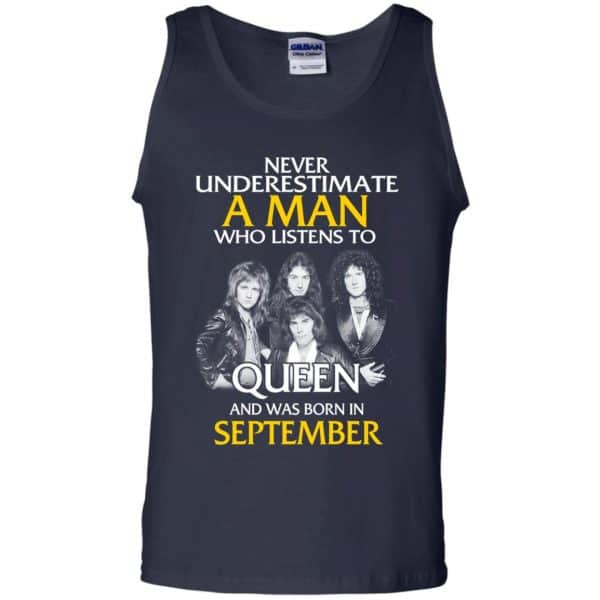 A Man Who Listens To Queen And Was Born In September T-Shirts, Hoodie, Tank 14