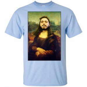 Post Malone Mona Lisa Smoking T-Shirts, Hoodie, Tank 8