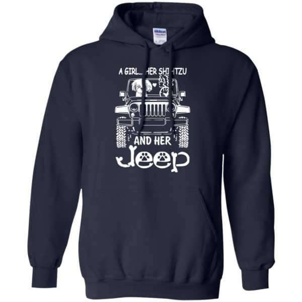 A Girl Her Shih Tzu And Her Jeep T-Shirts, Hoodie, Tank 8