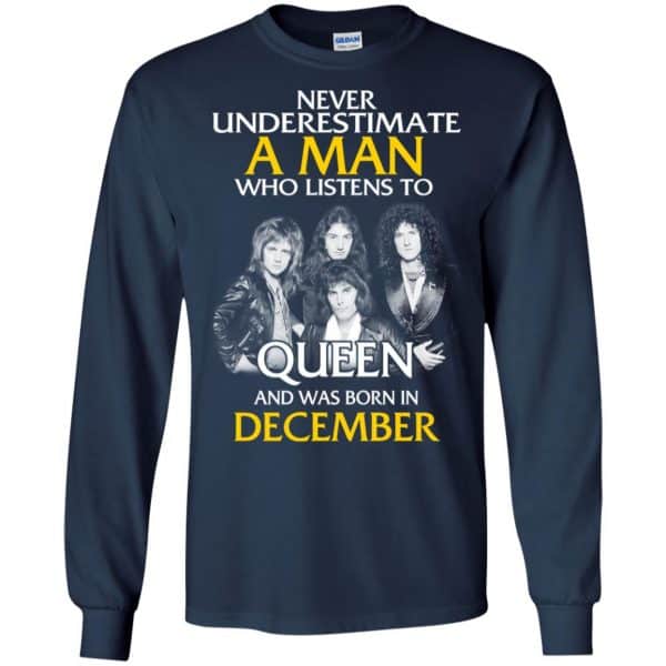 A Man Who Listens To Queen And Was Born In December T-Shirts, Hoodie, Tank 8
