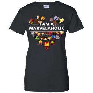 I Am A Marvelaholic T-Shirts, Hoodie, Tank 22