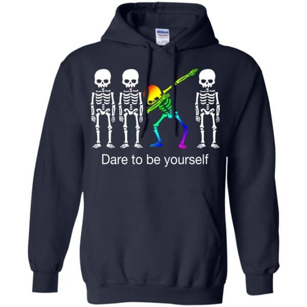 Dabbing Skeleton: Dare To Be Yourself T-Shirts, Hoodie, Tank Apparel 8