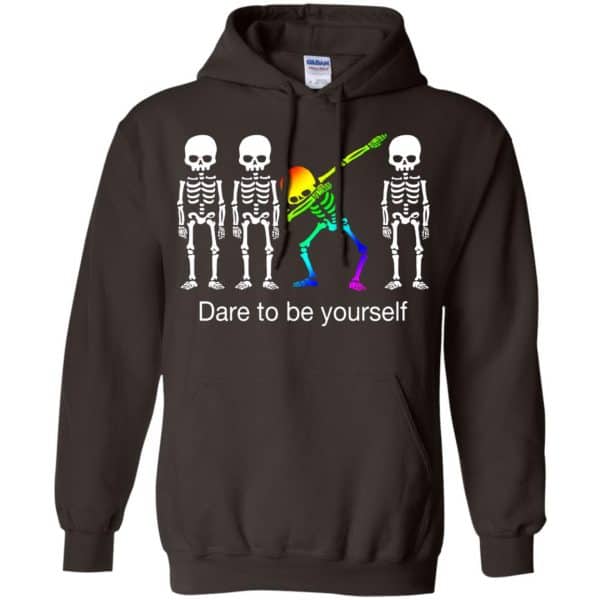 Dabbing Skeleton: Dare To Be Yourself T-Shirts, Hoodie, Tank Apparel 9