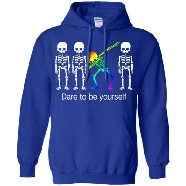 Dabbing Skeleton: Dare To Be Yourself T-Shirts, Hoodie, Tank Apparel 10