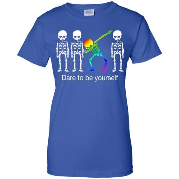 Dabbing Skeleton: Dare To Be Yourself T-Shirts, Hoodie, Tank Apparel 14