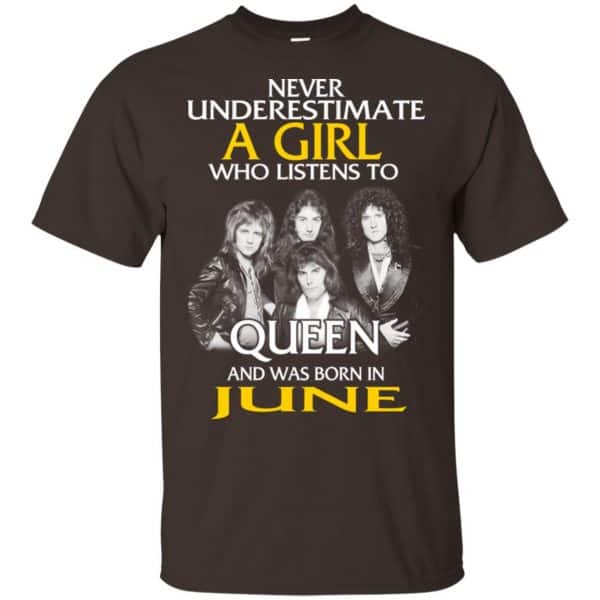 A Girl Who Listens To Queen And Was Born In June T-Shirts, Hoodie, Tank 4