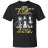 A Girl Who Listens To Queen And Was Born In January T-Shirts, Hoodie, Tank 1
