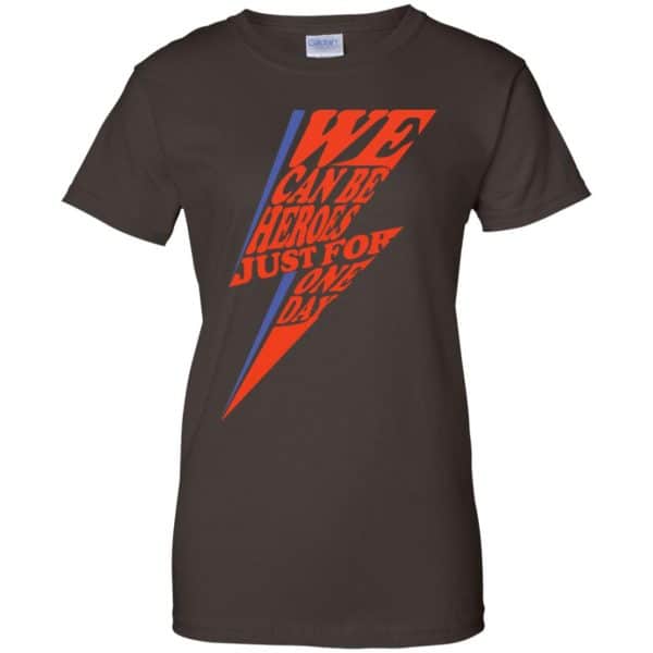 David Bowie: We Can Be Heroes Just For One Day T-Shirts, Hoodie, Tank 12