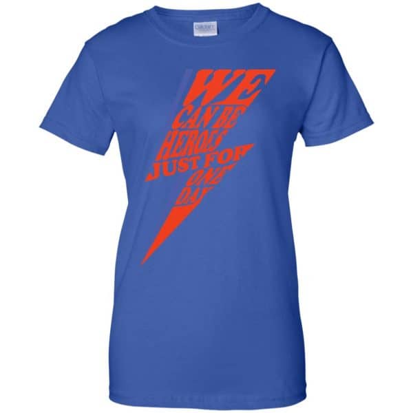 David Bowie: We Can Be Heroes Just For One Day T-Shirts, Hoodie, Tank 14