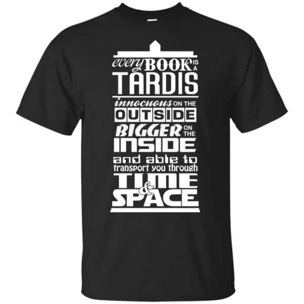 Every Book Is A Tardis T-Shirts, Hoodie, Tank 3
