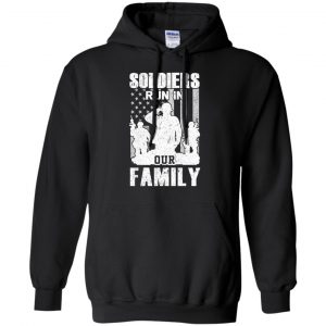 Veteran: Soldiers Run In Out Family Veteran Dad Son T-Shirts, Hoodie, Tank 18