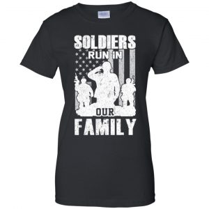 Veteran: Soldiers Run In Out Family Veteran Dad Son T-Shirts, Hoodie, Tank 22