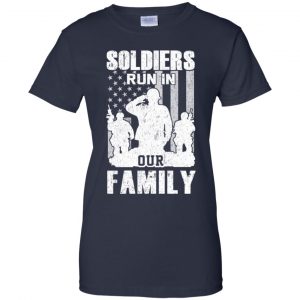 Veteran: Soldiers Run In Out Family Veteran Dad Son T-Shirts, Hoodie, Tank 24