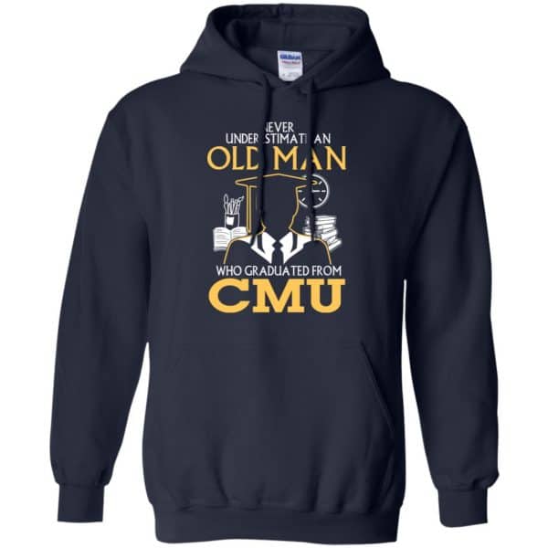 Never Underestimate An Old Man Who Graduated From CMU T-Shirts, Hoodie, Tank Apparel 8