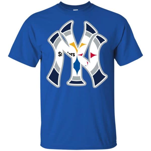 New York Yankees Pittsburgh Steelers T-Shirts, Hoodie, Tank Apparel 5