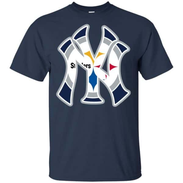 New York Yankees Pittsburgh Steelers T-Shirts, Hoodie, Tank Apparel 6