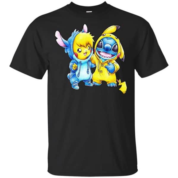 Cute Stitch Pokemon T-Shirts, Hoodie, Tank 3