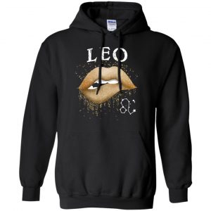 Leo Zodiac July August Birthday Gift Golden Lipstick T-Shirts, Hoodie, Tank 18