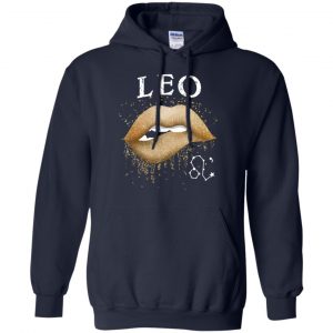 Leo Zodiac July August Birthday Gift Golden Lipstick T-Shirts, Hoodie, Tank 19