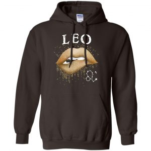 Leo Zodiac July August Birthday Gift Golden Lipstick T-Shirts, Hoodie, Tank 20