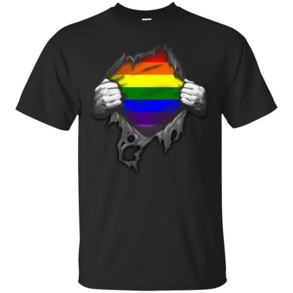 Rainbow Lesbian Gay Pride LGBT Super Strong T-Shirts, Hoodie, Tank 3
