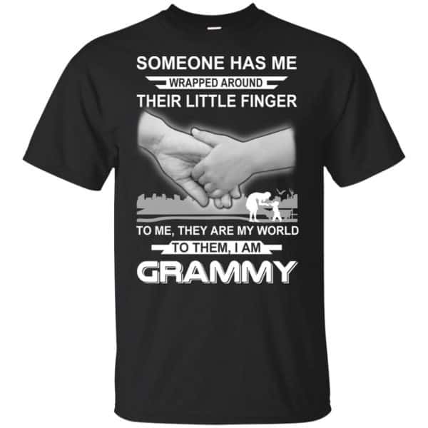Someone Has Me Wrapped Around Their Little Finger I Am Grammy T-Shirts, Hoodie, Tank 3