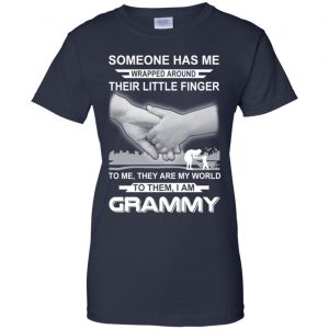 Someone Has Me Wrapped Around Their Little Finger I Am Grammy T-Shirts, Hoodie, Tank 24