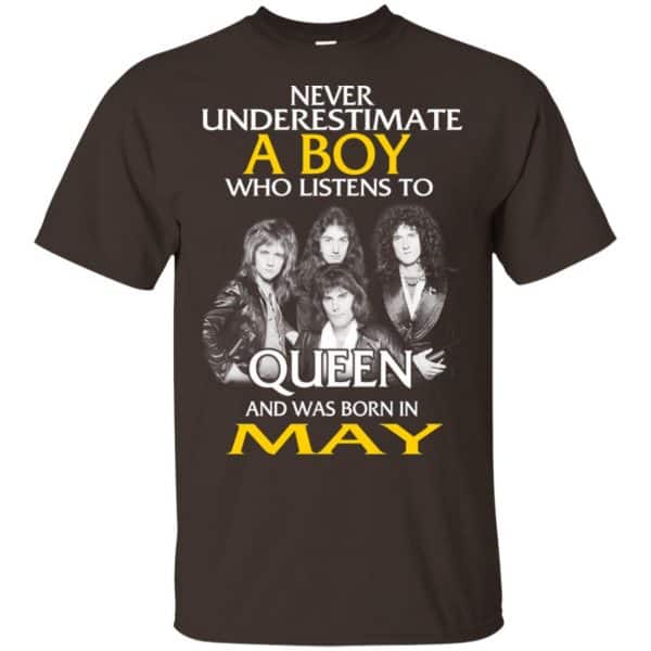 A Boy Who Listens To Queen And Was Born In May T-Shirts, Hoodie, Tank 6