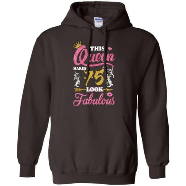 This Queen Makes 75 Look Fabulous 75th Birthday T-Shirts. Hoodie, Tank 9