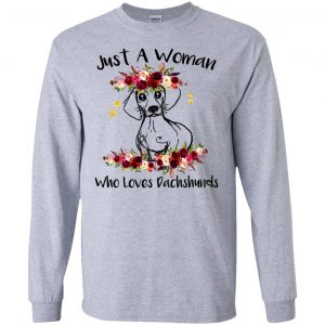 Just A Woman Who Loves Dachshunds T-Shirts, Hoodie, Tank 17
