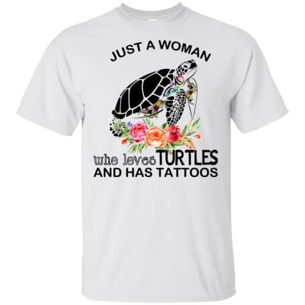 Just A Woman Who Loves Turtles And Has Tattoos T-Shirts, Hoodie, Tank 4