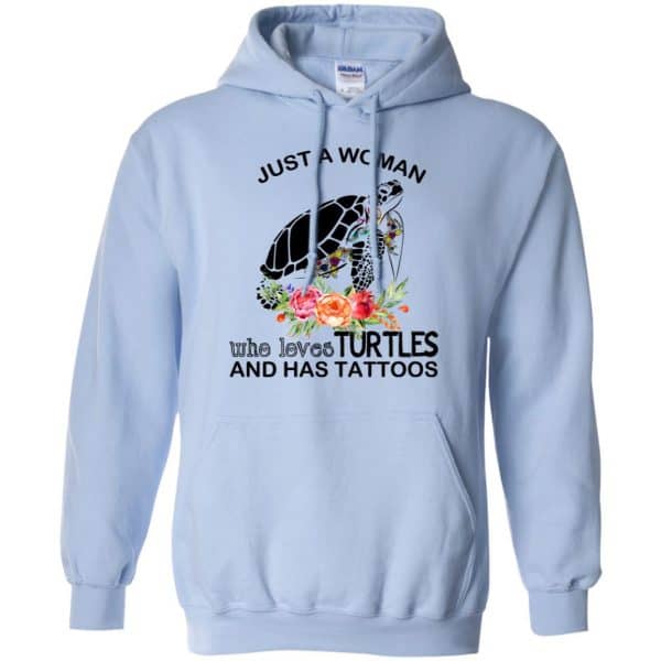 Just A Woman Who Loves Turtles And Has Tattoos T-Shirts, Hoodie, Tank 11
