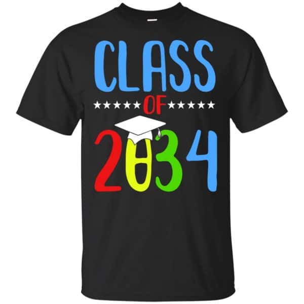 Grow With Me First Day Of School Class Of 2034 Youth T-Shirts, Hoodie Apparel 3