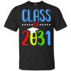 Grow With Me First Day Of School Class Of 2031 Youth T-Shirts, Hoodie 1