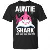 Auntie Shark Doo Doo Doo Doo Doo T-Shirts, Hoodie, Tank 2
