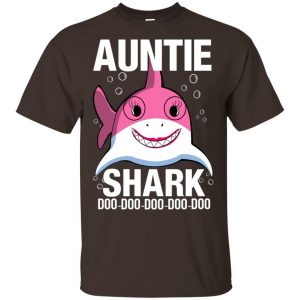 Auntie Shark Doo Doo Doo Doo Doo T-Shirts, Hoodie, Tank Apparel 2