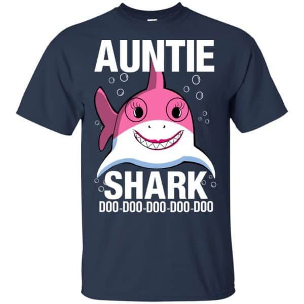 Auntie Shark Doo Doo Doo Doo Doo T-Shirts, Hoodie, Tank Apparel 6