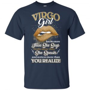 Vigro Girl Knows More Than She Says Zodiac Birthday T-Shirts, Hoodie, Tank 17