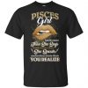 Pisces Girl Knows More Than She Says Zodiac Birthday T-Shirts, Hoodie, Tank 1