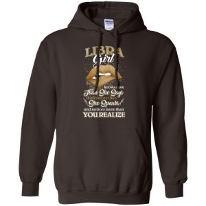 Libra Girl Knows More Than She Says Zodiac Birthday T-Shirts, Hoodie, Tank 20