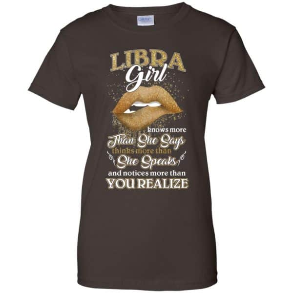 Libra Girl Knows More Than She Says Zodiac Birthday T-Shirts, Hoodie, Tank 12