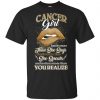 Cancer Girl Knows More Than She Says Zodiac Birthday T-Shirts, Hoodie, Tank 1