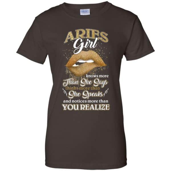 Aries Girl Knows More Than She Says Zodiac Birthday T-Shirts, Hoodie, Tank Apparel 12