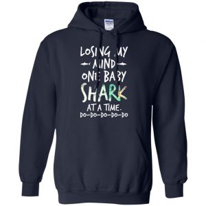 Losing My Mind One Baby Shark At A Time Do Do Do Do Do T-Shirts, Hoodie, Tank 19
