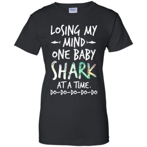 Losing My Mind One Baby Shark At A Time Do Do Do Do Do T-Shirts, Hoodie, Tank 22