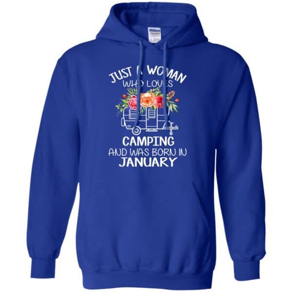 Just A Woman Who Loves Camping And Was Born In January T-Shirts, Hoodie, Tank 10