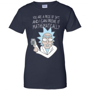 You Are A Piece Of Shit And I Can Prove It Mathematically Shirt, Hoodie, Tank 24